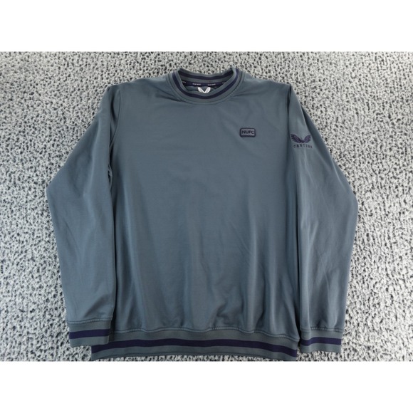 Castore Newcastle United NUFC Long Sleeve Crewneck Sweatshirt Top Mens Large